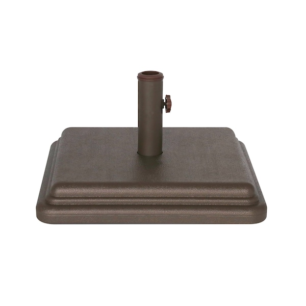 Prefilled Umbrella Stand Base for Patio Table, 40lbs., Black